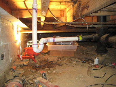 replace cast iron pipe