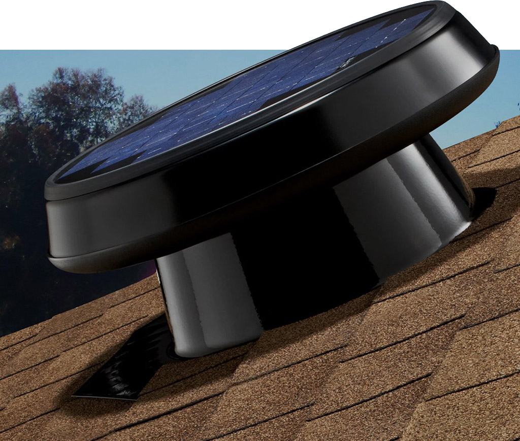 solar attic fan